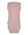 dusty rose organic merino singlet bodysuit