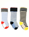 stripe merino wool socks