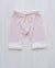 dusty rose stripe drawstring pants for babies