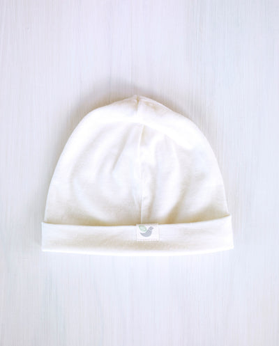 newborn organic merino beanie