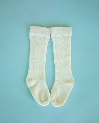 knee high toddler merino socks